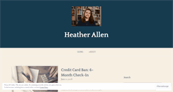 Desktop Screenshot of heather-allen.com